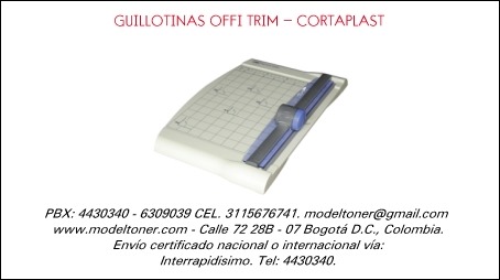 GUILLOTINAS OFFI TRIM - CORTAPLAST