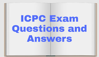 ICPC Exam Questions and Answers