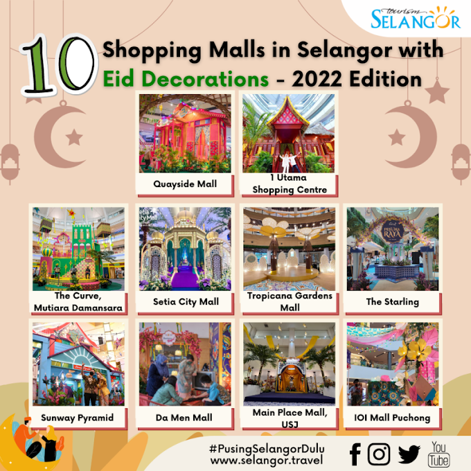 2022 Eid Decorations @ Malls, Selangor Edition