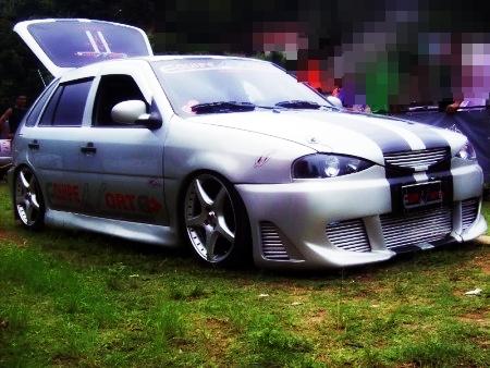 Carros tuning Volkswagen GOL Tuningtunadorebaixadomodificado Com Rodas