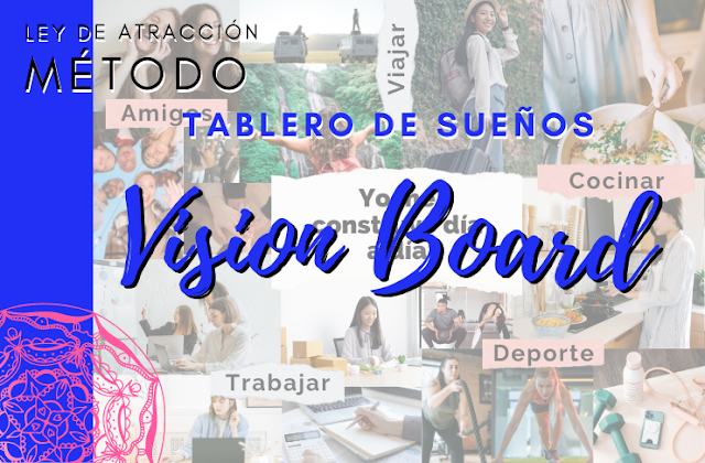 como hacer un vision board para ley de atraccion