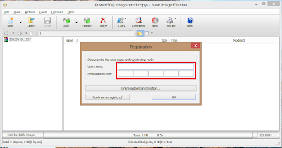 Registrasi Power ISO