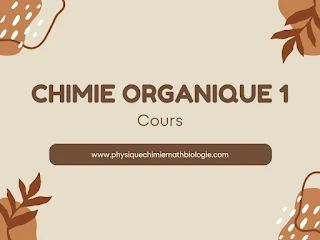Cours Chimie Organique 1 L2