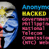 Anonymous Hacked Government of Philippines National Telecom Commission (NTC) Website