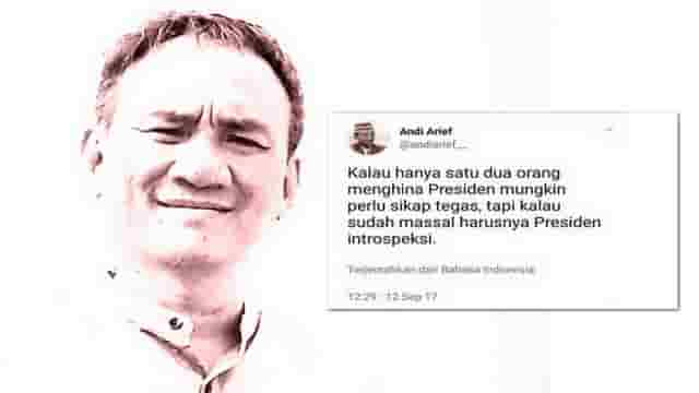 Jika Saya Mengikuti Methode Berpikir Andi Arief