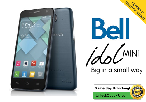 Factory Unlock Code for Alcatel One Touch Idol Mini