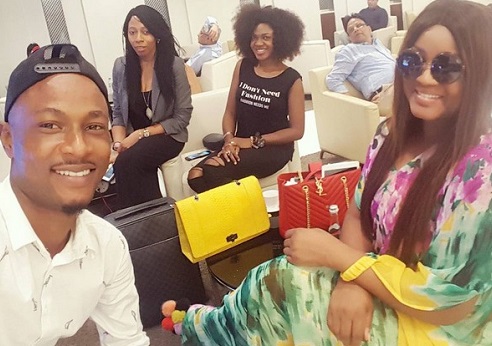  Omotola Jalade and Omoni Oboli have jut arrived India