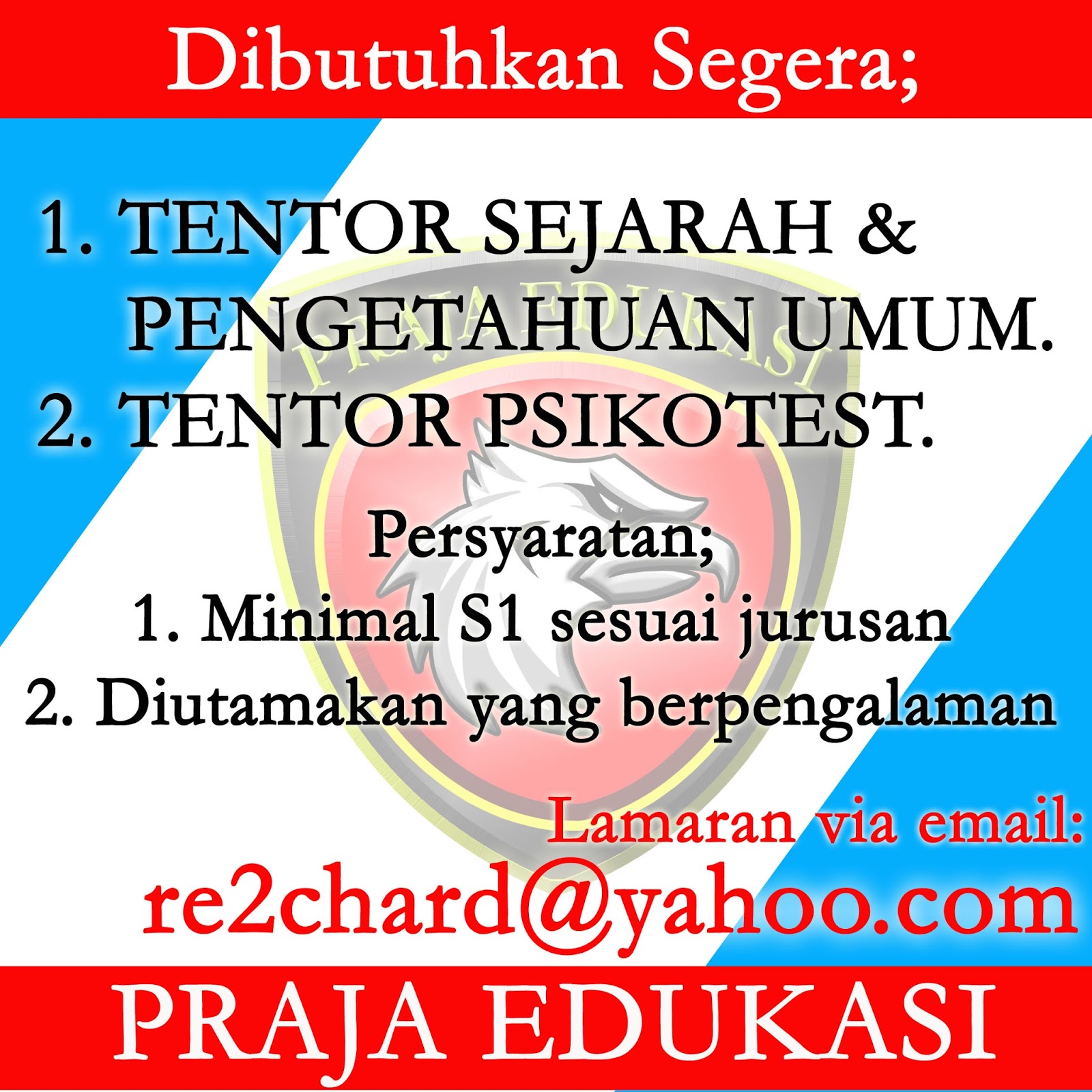 PRAJA EDUKASI adalah bimbingan yang Tepat bagi Anda yang ingin mempersiapkan diri menghadapi ujian POLRI IPDN AKPOL CPNS dll