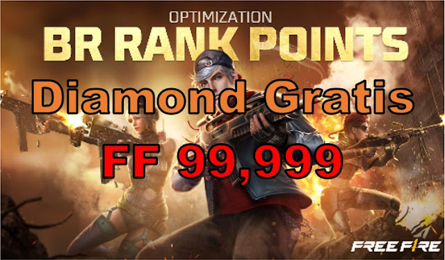 Cara Mendapatkan Diamond Gratis FF 99,999