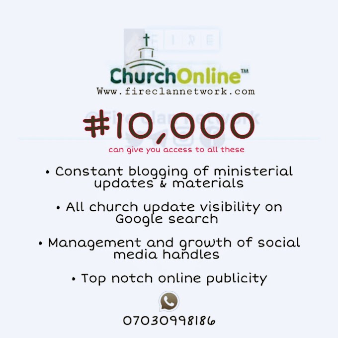  GET YOUR CHURCH ONLINE  WITH _ Church Online 