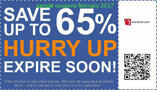 Overstock coupons february