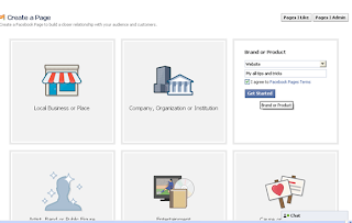 create page in facebook