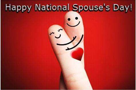 National Spouses Day Wishes Beautiful Image