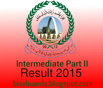 BISE SWL Board F.A/F.Sc Part 2 Result 2015