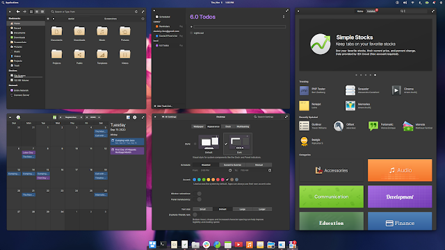 dark mode elementary os odin