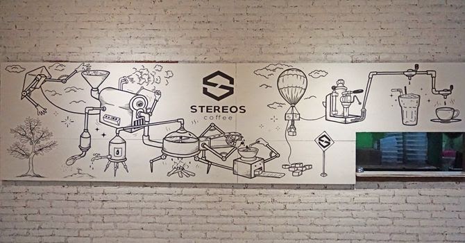 Bersama Kawan Di Kedai Stereos Coffee Jogja Nasirullah Sitam