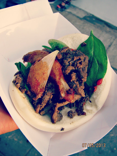 Abbot Kinney First Fridays // The Bun Truck Kalbi Bun