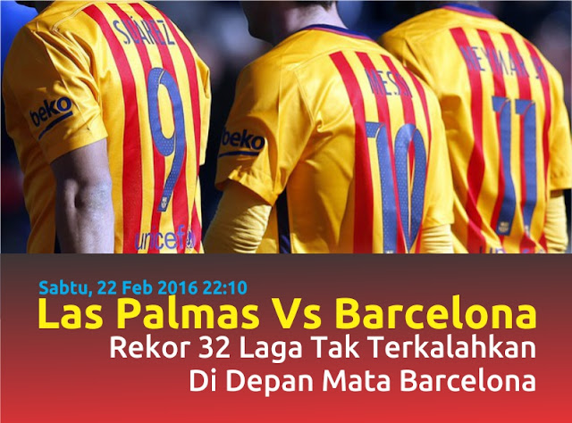 Las Palmas Vs Barcelona La Liga 2016
