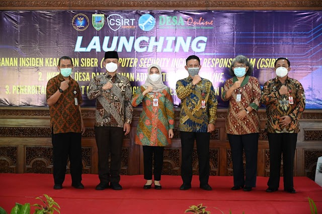 Mantap ! Kebumen Kabupaten Pertama di Indonesia yang Launcing  Tim CSIRT