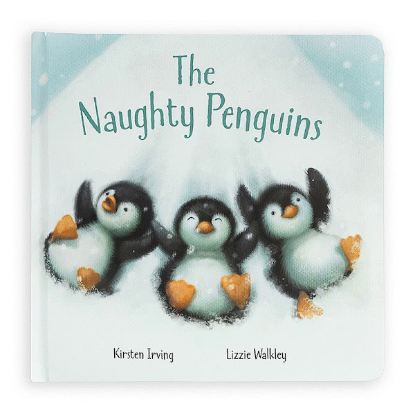 Jellycat the Naughty Penguins Hardback Book