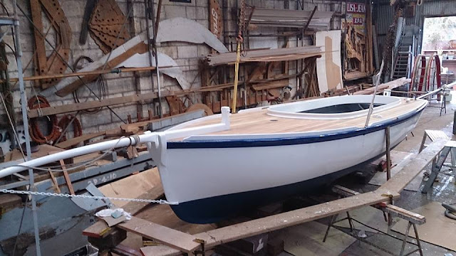 what was the middle thing?: Couta Boat restoration in Port Fairy