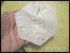 Artemelza - fuxico hexagonal