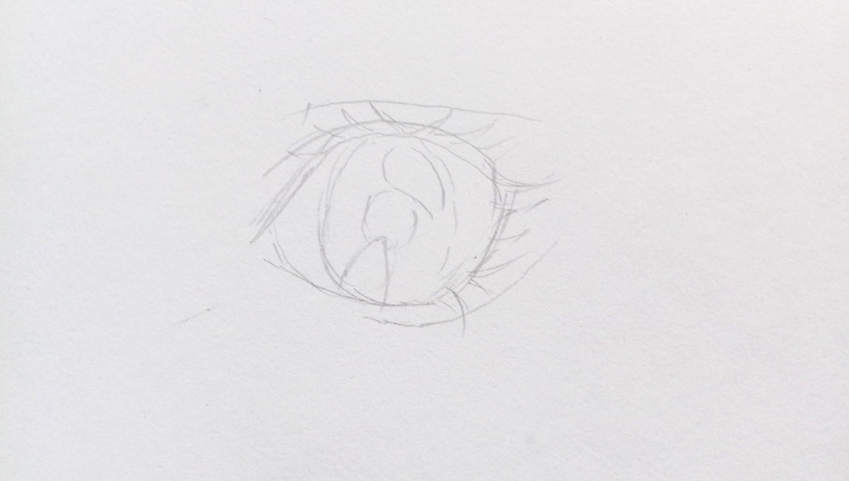 Mewarnai Mata Anime Dengan Pensil Warna SIMPEL MAYAGAMI