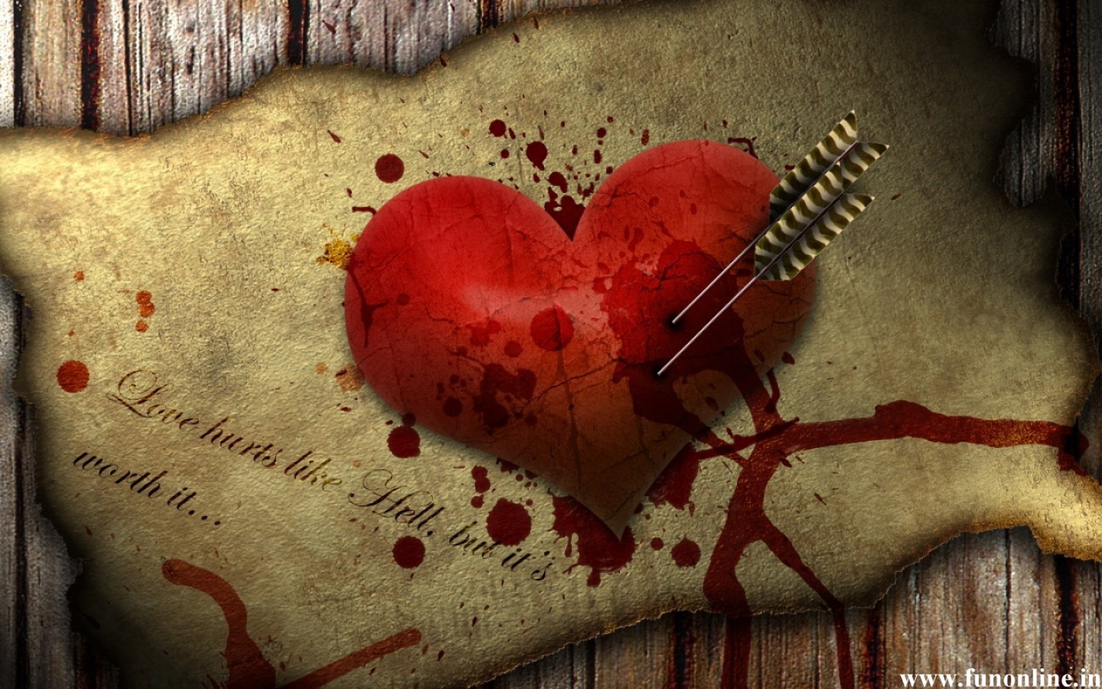 HD WALLPAPERS Love Hurts.