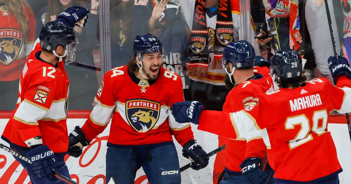 Florida Panthers' Ryan Lomberg out for rest of series against Boston Bruins  with upper-body injury