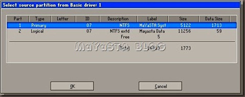 MaYaSTA BLOG - Cloning antar Hard disk