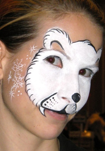 Bear Face Painting Pictures