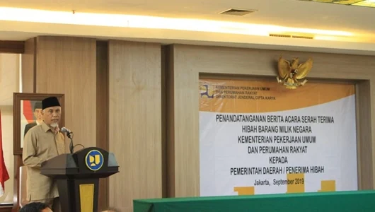 Lagi, Pemko Padang Terima Aset Hibah BMN Senilai 46 Miliar