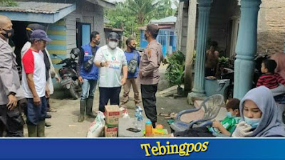 Ribuan Rumah Terendam Banjir, Pemko Tebingtinggi dll Gerak Cepat Bantu Warga