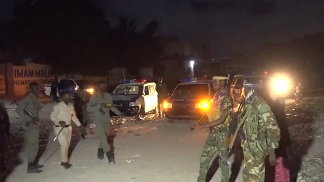 Security forces carry out operations in parts of Mogadishu
