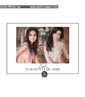 Farah Talib Aziz Embroidered Eid Dresses