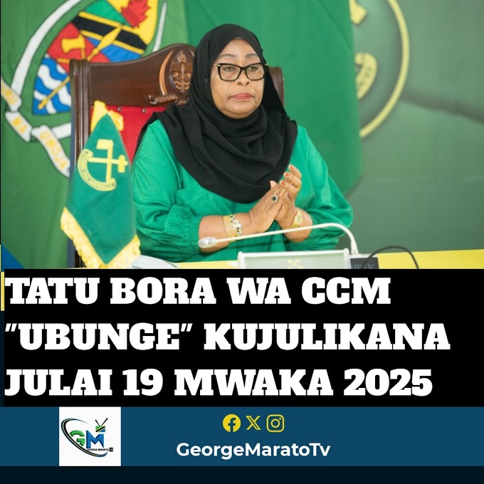 Tatu bora wa CCM " UBUNGE " kujulikana Julai 19 mwaka 2025