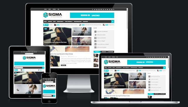 Sigma-Free-Blogger-Theme