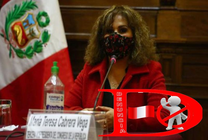 ROBAN LAPTOP DE LA LEGISLADORA MARÍA TERESA CABRERA DENTRO DEL CONGRESO