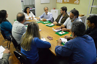 José Renato, Elaine Andrade e Coordenadores do CCT, Vivian Paim, Laion Manfroi, Heleno Miranda, Armênio Evangelista, José Roberto Andrade, Anne Federici e Leonardo Jasmim