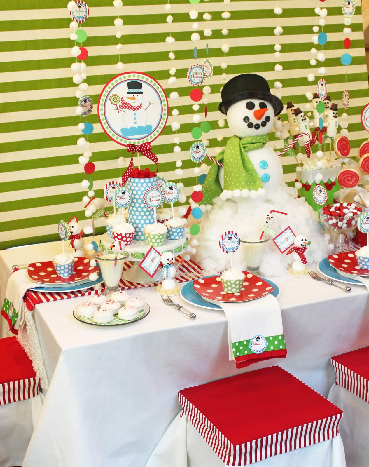 Phoenix Party  Ideas  SNOWMAN PARTY 