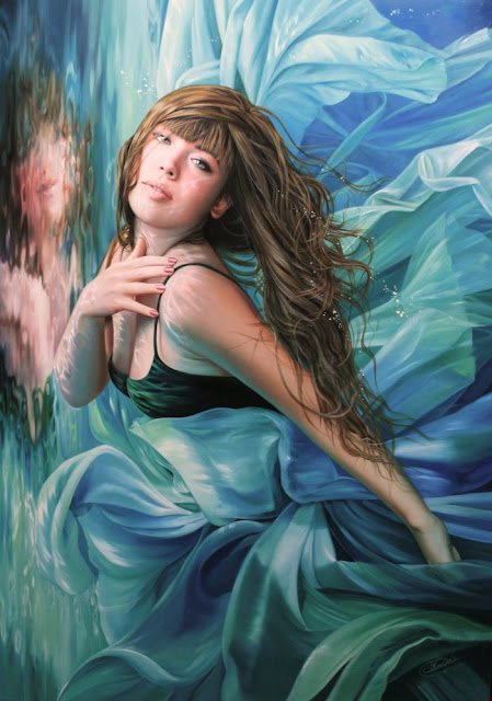 Christiane Vluegels realistic paintings