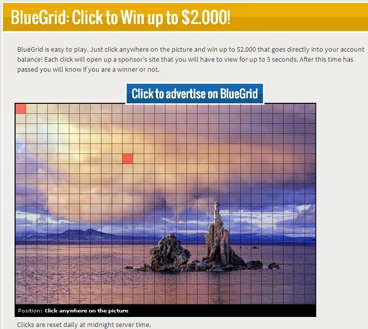 BlueGrid: Click to Win up to $2.000!