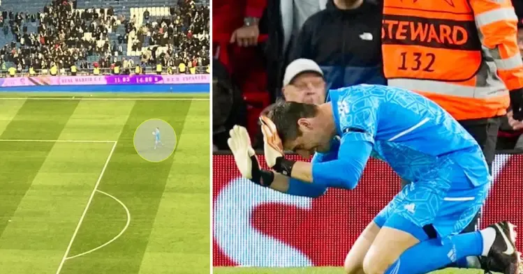 Spotted: Courtois applauds Bernabeu crowd, apologizes for El Claciso defeat