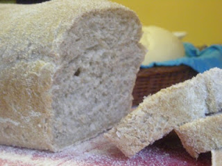 Wholemeal bread with poolish