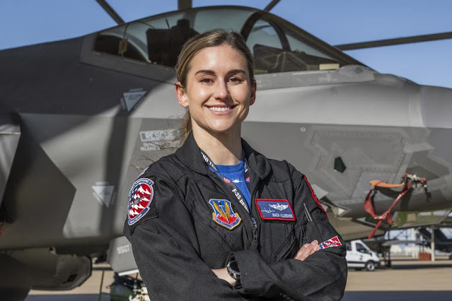 USAF F35 Demo pilot 2024