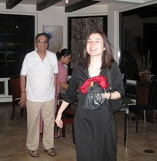 My neice, Kathy Limjoco Sison and dad Ramon A Limjoco. Parting shot!