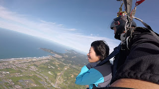 Skydive Hokkaido　After open Parachute
