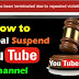 How to properly appeal the suspension of YouTube account 2018