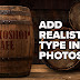 How to add REALISTIC TEXT to a PHOTO - Photoshop tutorial 