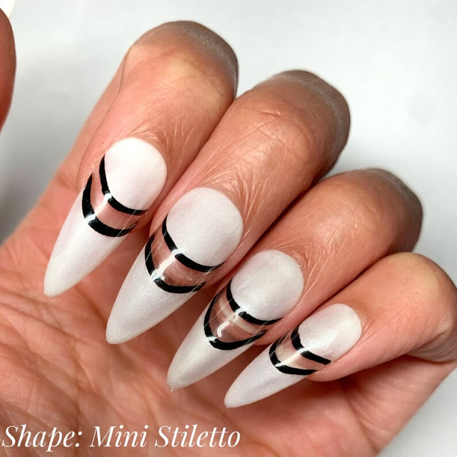 Negative Space with White Shimmer Luxury